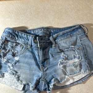 American Eagle Outfitters Super Low Shortie. Size 4.